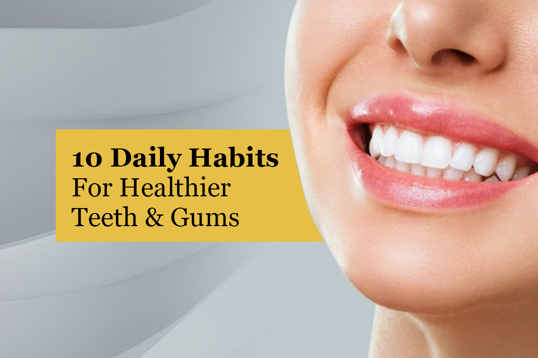 Close-up of a healthy, well-cared-for smile